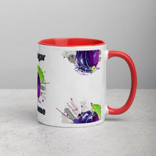 Load image into Gallery viewer, Sweet Sugar Plum Home Mug with Color Inside
