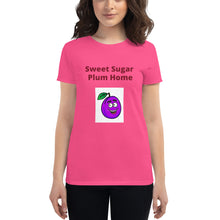 Load image into Gallery viewer, Women&#39;s Sweet Sugar Plum Home T-Shirt
