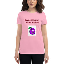 Load image into Gallery viewer, Women&#39;s Sweet Sugar Plum Home T-Shirt
