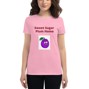 Women's Sweet Sugar Plum Home T-Shirt