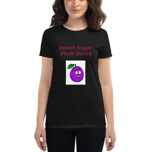 Women's Sweet Sugar Plum Home T-Shirt