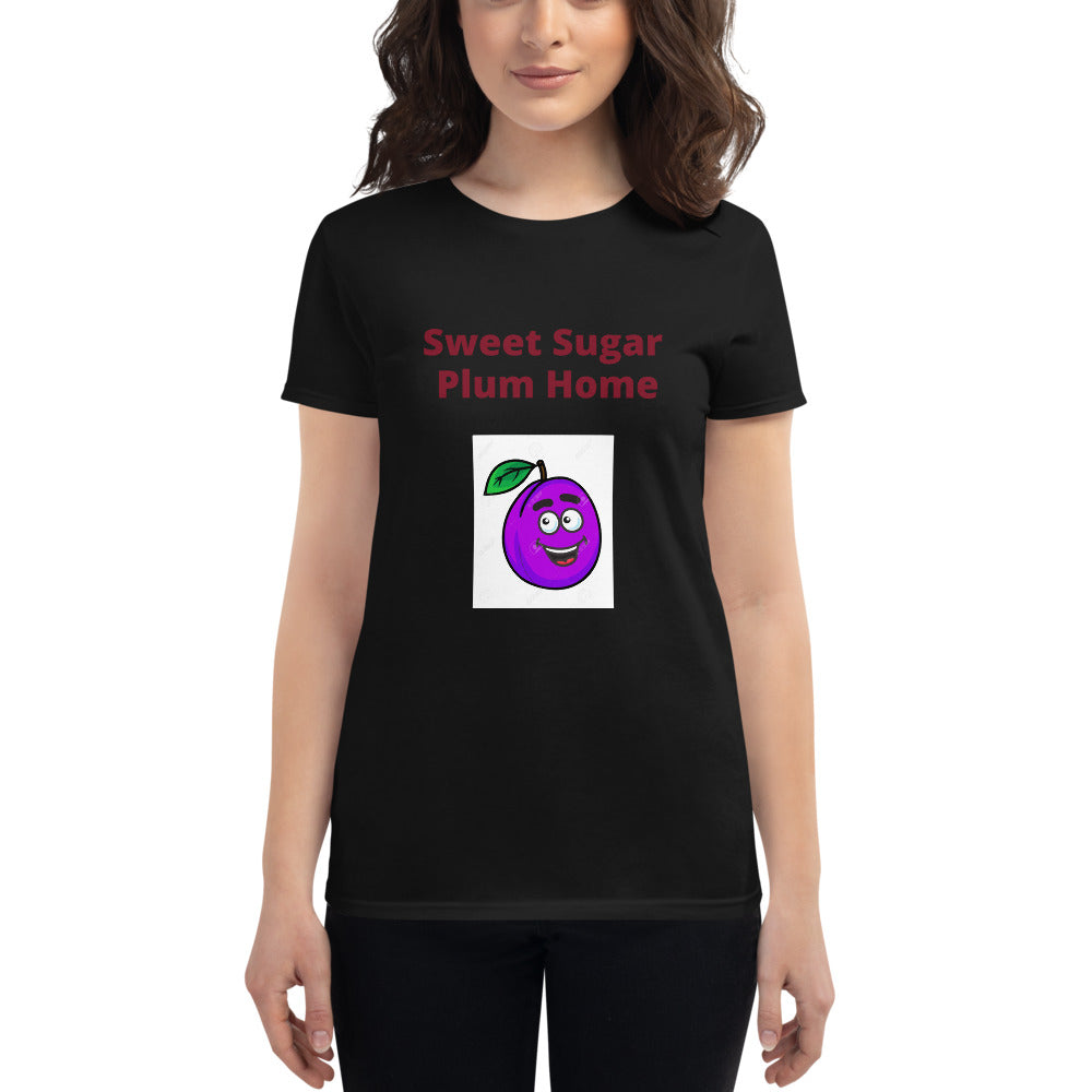 Women's Sweet Sugar Plum Home T-Shirt