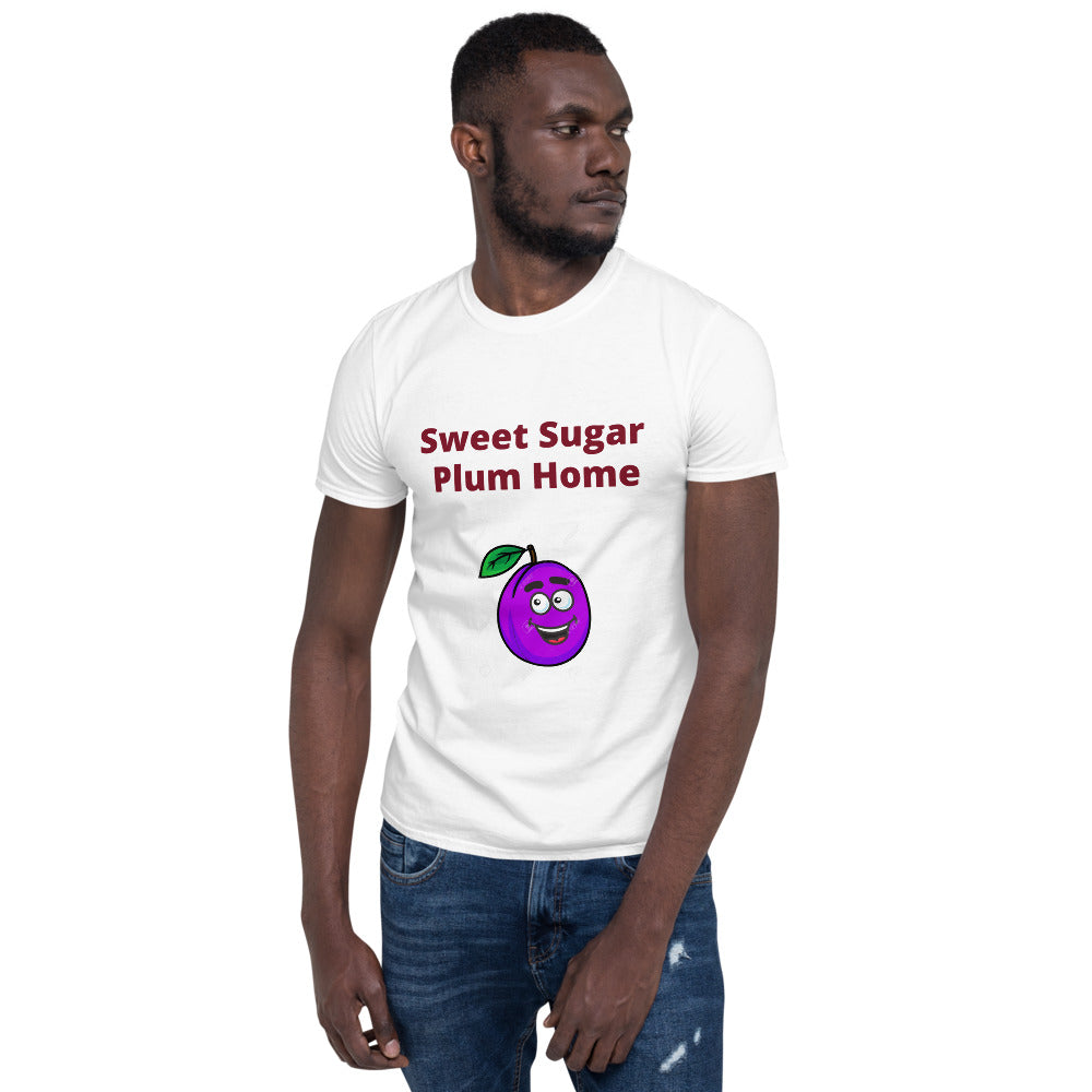 Short-Sleeve Unisex Sweet Sugar Plum Home T-Shirt