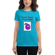 Load image into Gallery viewer, Women&#39;s Sweet Sugar Plum Home T-Shirt
