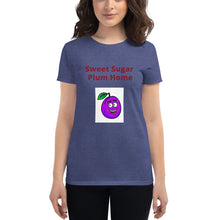 Load image into Gallery viewer, Women&#39;s Sweet Sugar Plum Home T-Shirt
