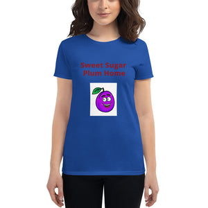 Women's Sweet Sugar Plum Home T-Shirt