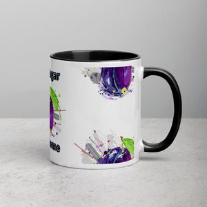 Sweet Sugar Plum Home Mug with Color Inside