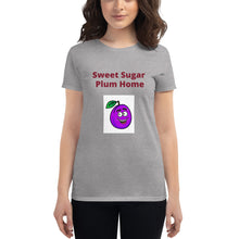 Load image into Gallery viewer, Women&#39;s Sweet Sugar Plum Home T-Shirt
