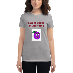 Women's Sweet Sugar Plum Home T-Shirt